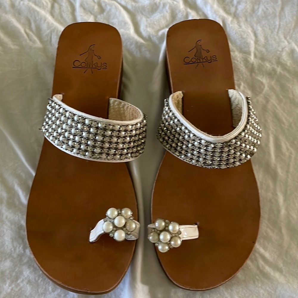 Corey’s sandals